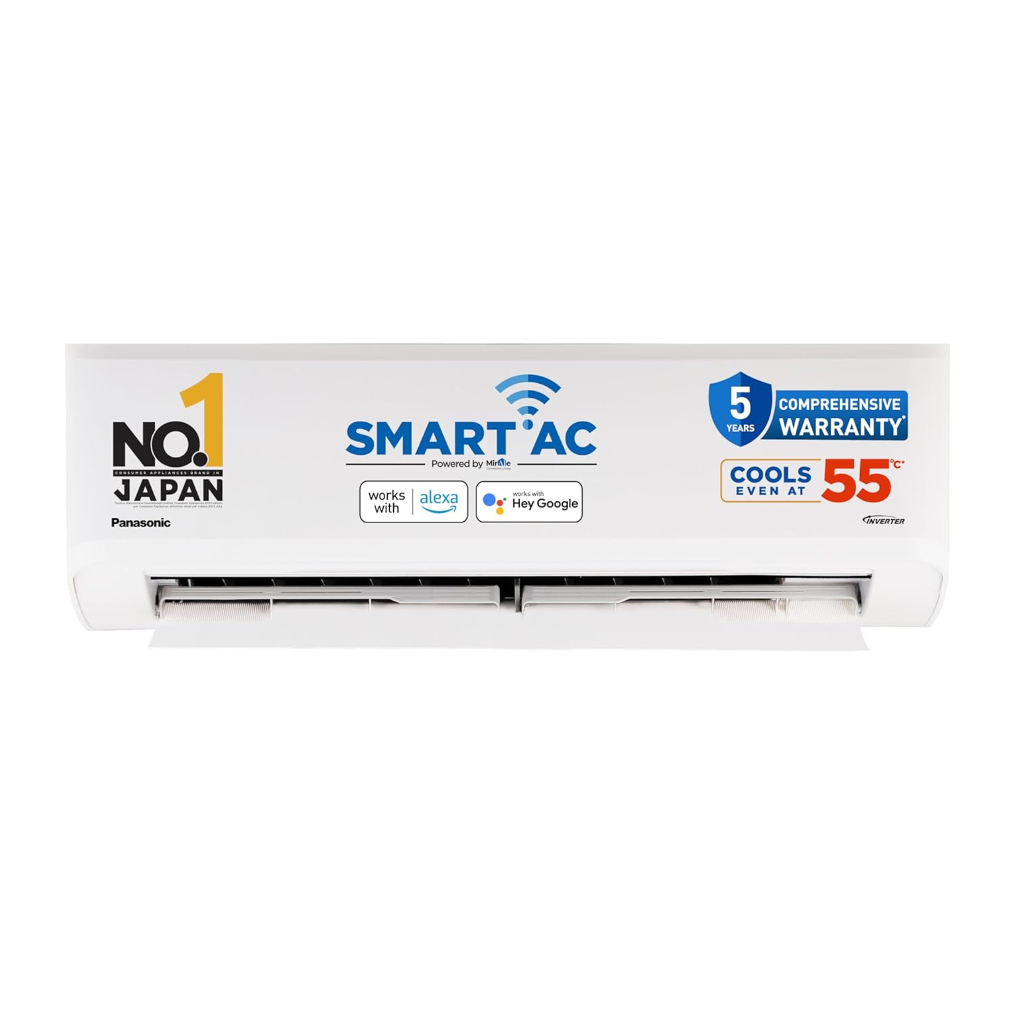Panasonic 1.5 Ton 3 Star Premium Wi-Fi Inverter Sm...